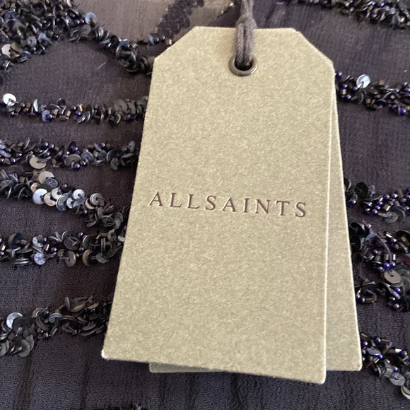 NWT ALLSAINTS ALES TEE DRESS - Picture 5 of 10